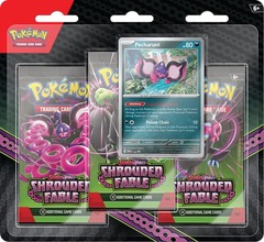 Pokemon SV6.5 Shrouded Fable 3-Pack Blister - Pecharunt